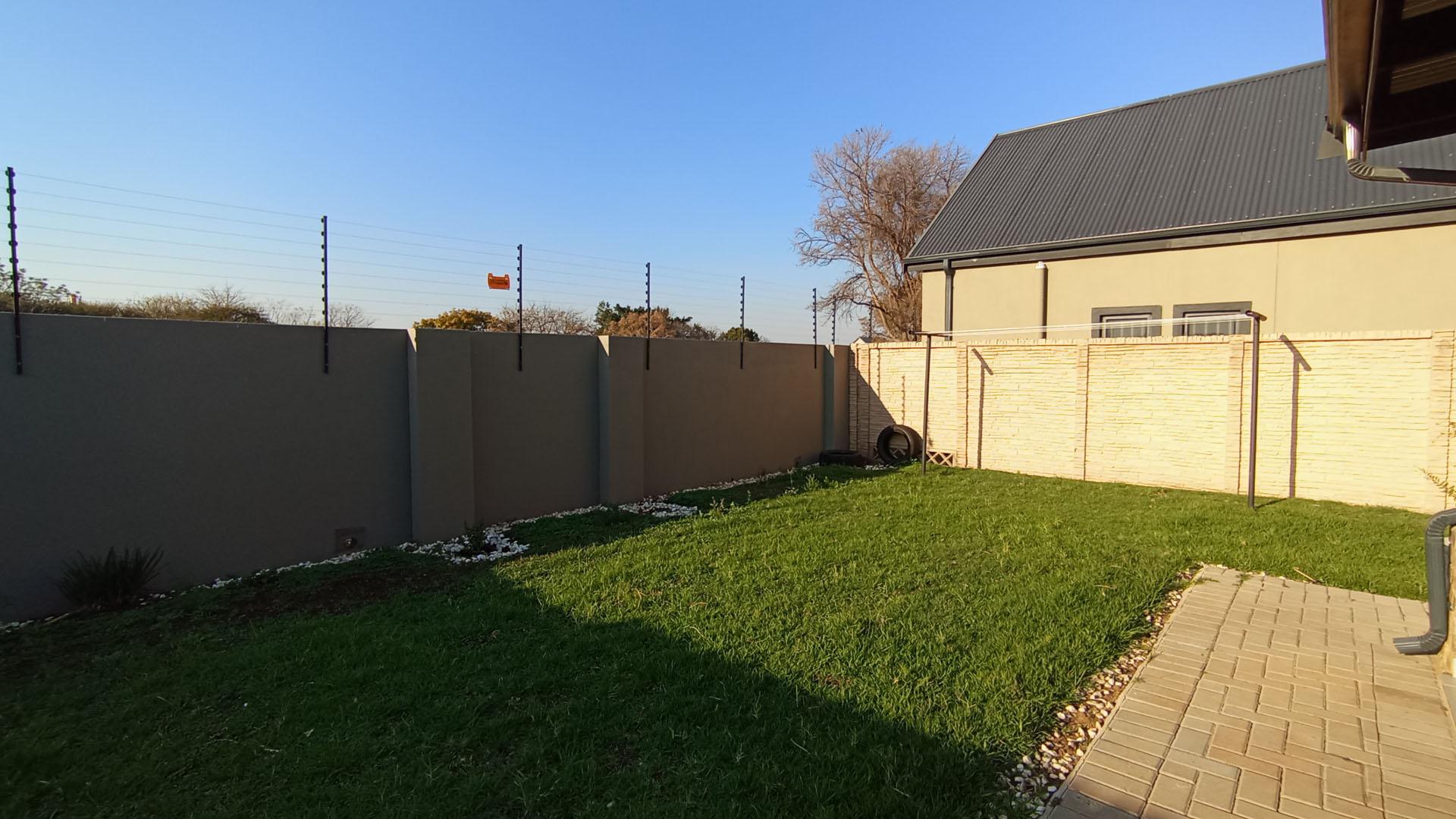 Backyard of property in Montana