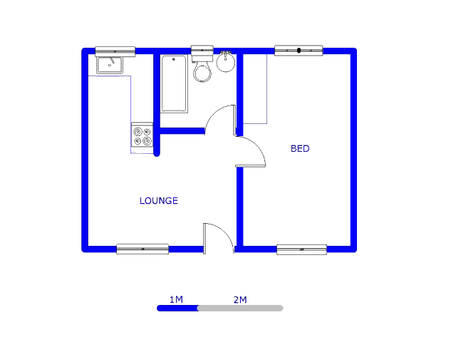 1st Floor - 35m2 of property for sale in Sharonlea