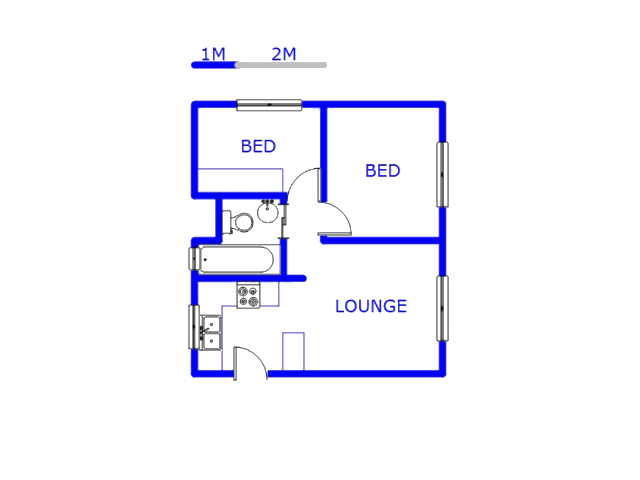 Ground Floor - 38m2 of property for sale in Jabulani