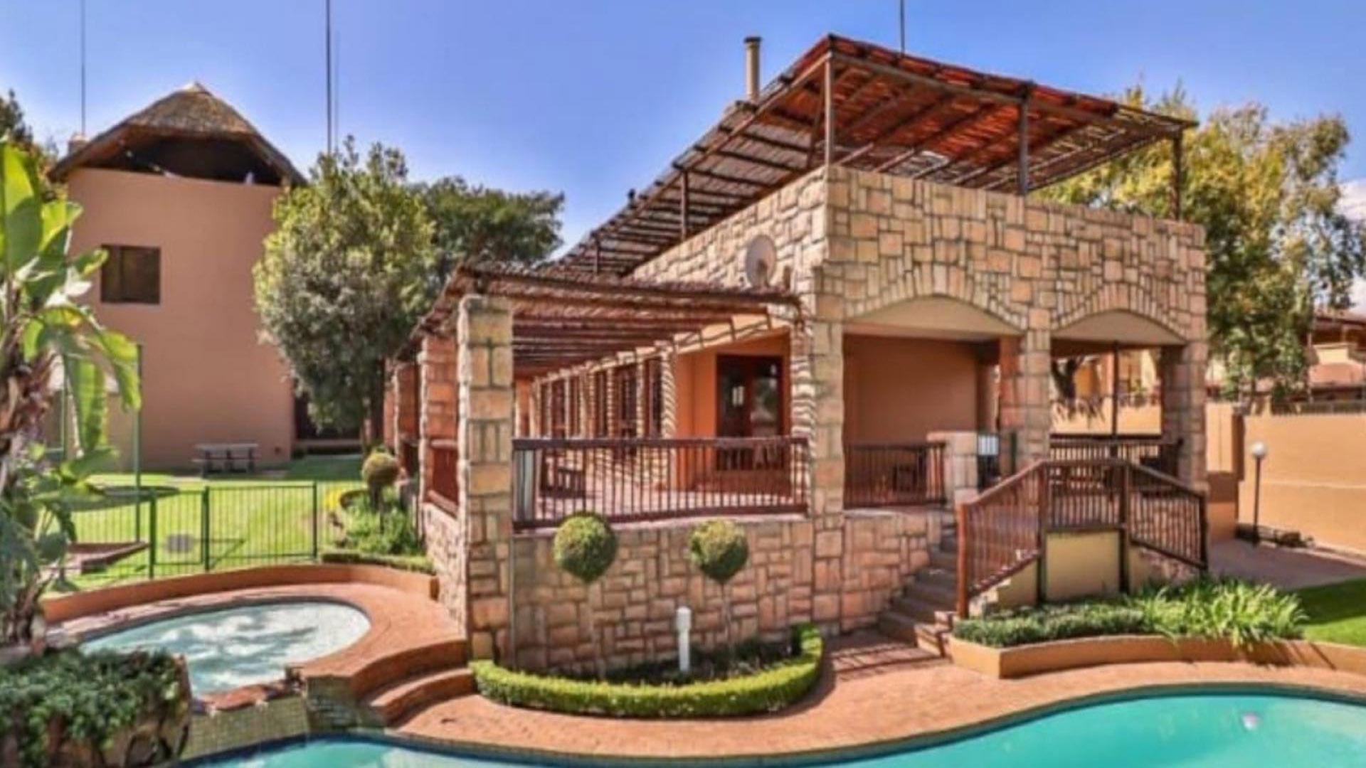 Backyard of property in Douglasdale
