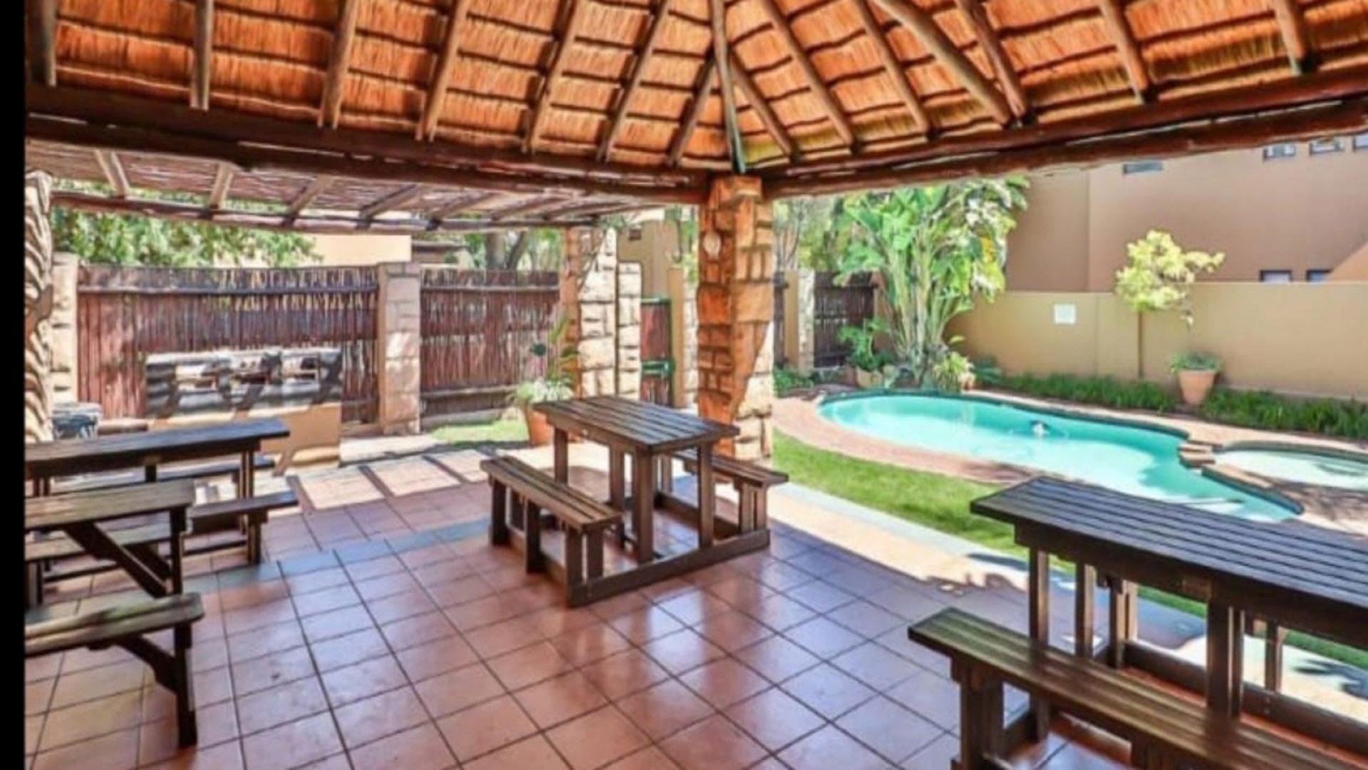 Braai Area of property in Douglasdale