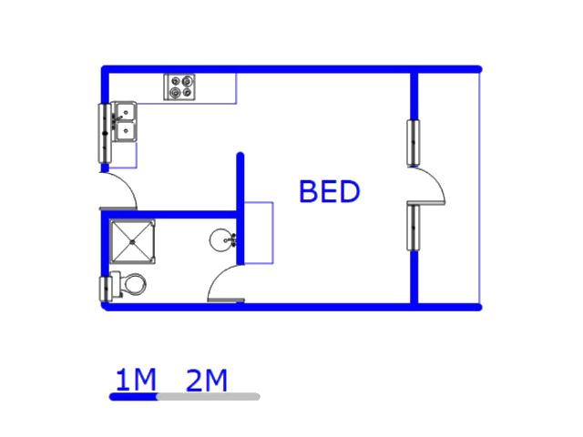 1st Floor - 42m2 of property for sale in Kosmosdal