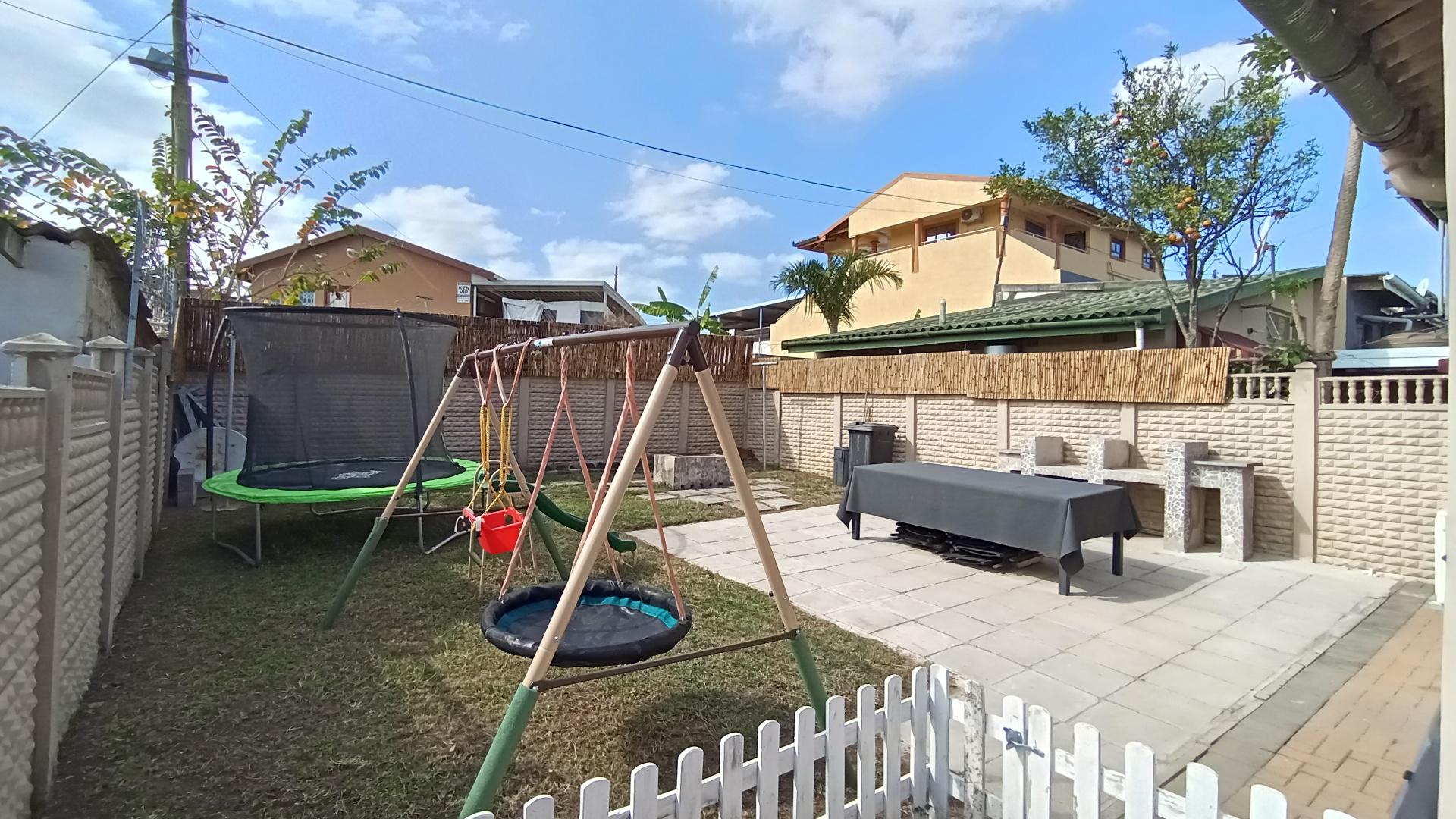 Backyard of property in Forest Haven