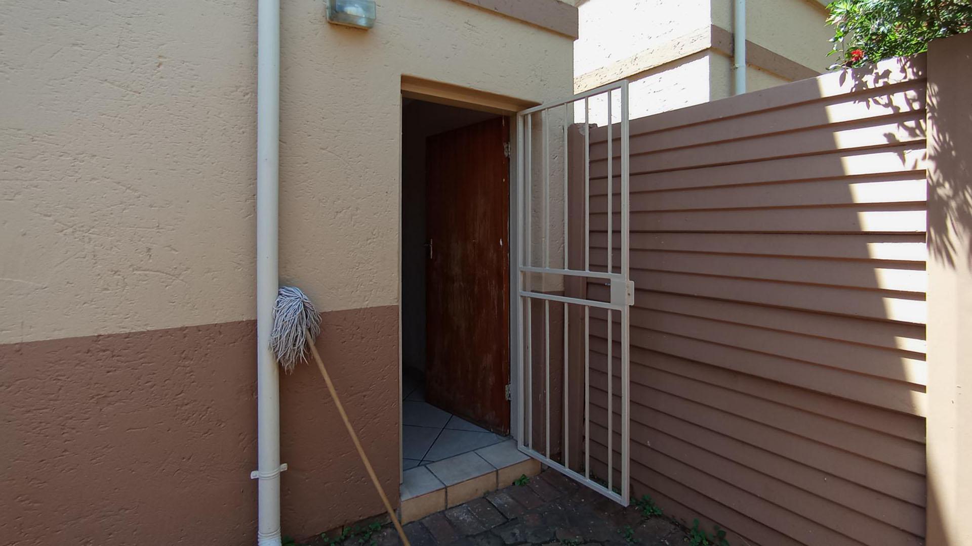 Backyard of property in Rietfontein