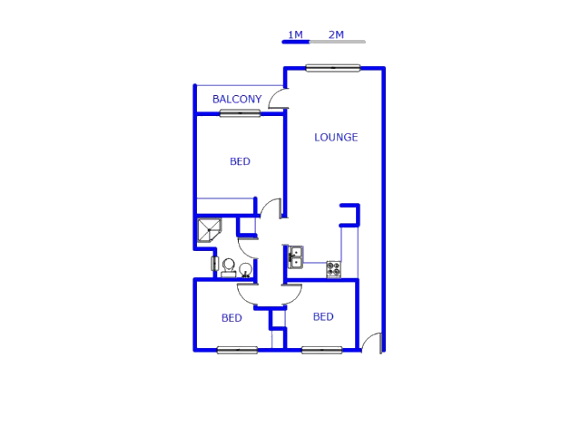 Ground Floor - 82m2 of property for sale in Tulisa Park