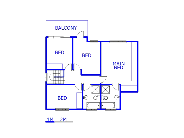1st Floor - 90m2 of property for sale in Allen’s Nek