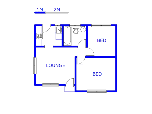 Ground Floor - 50m2 of property for sale in Naturena