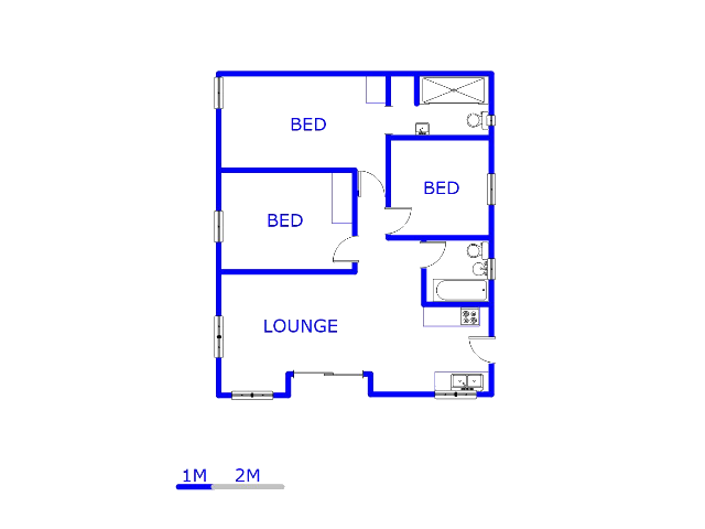 Ground Floor - 76m2 of property for sale in Riverside View