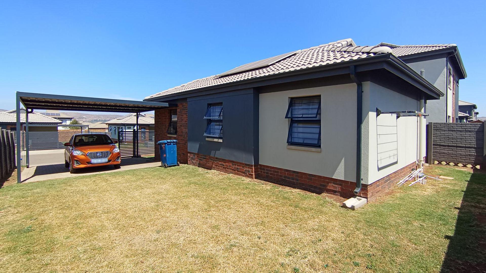 Backyard of property in Lotus Gardens