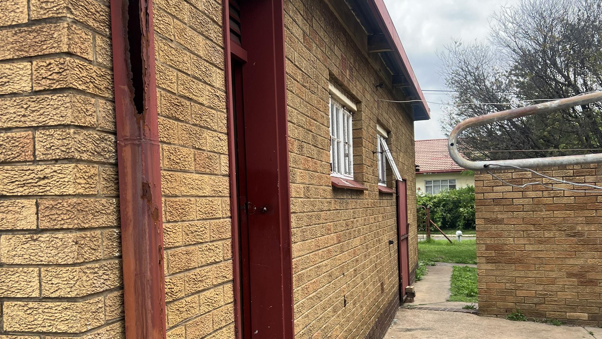 Backyard of property in Komati