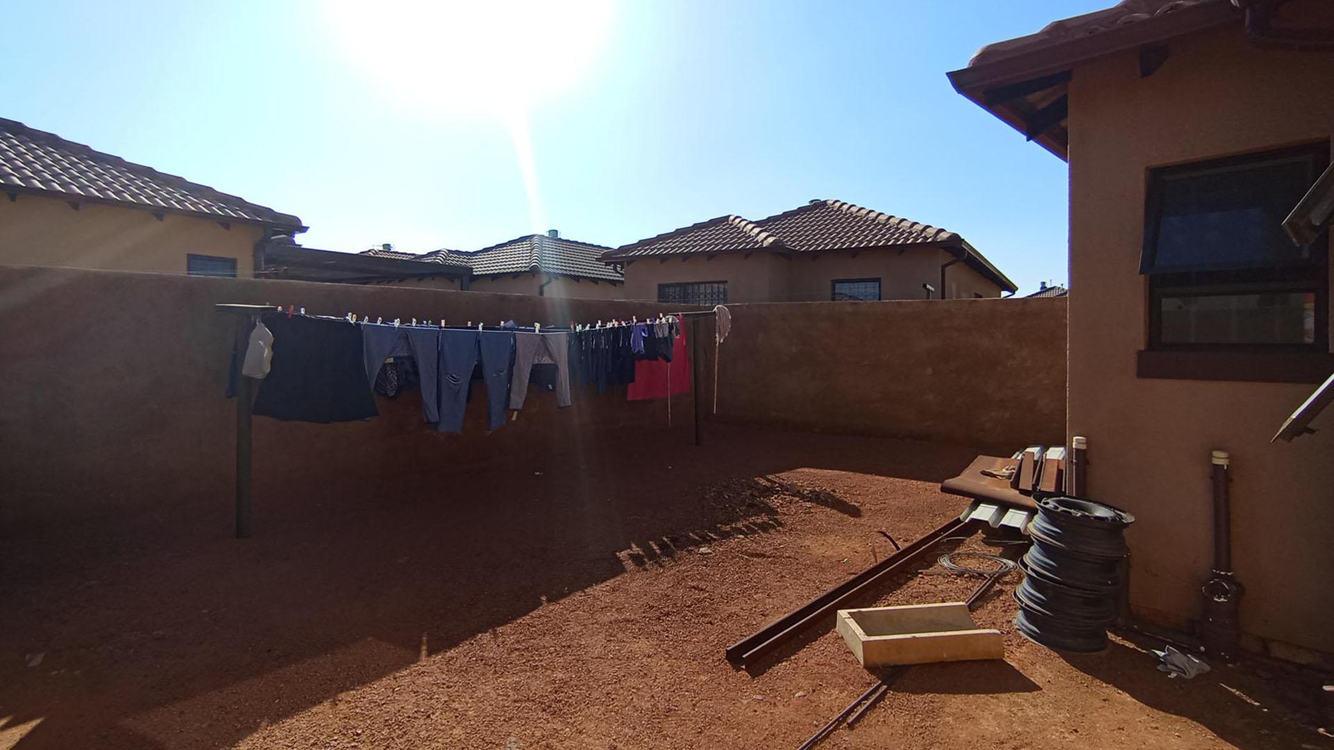 Backyard of property in Soshanguve East