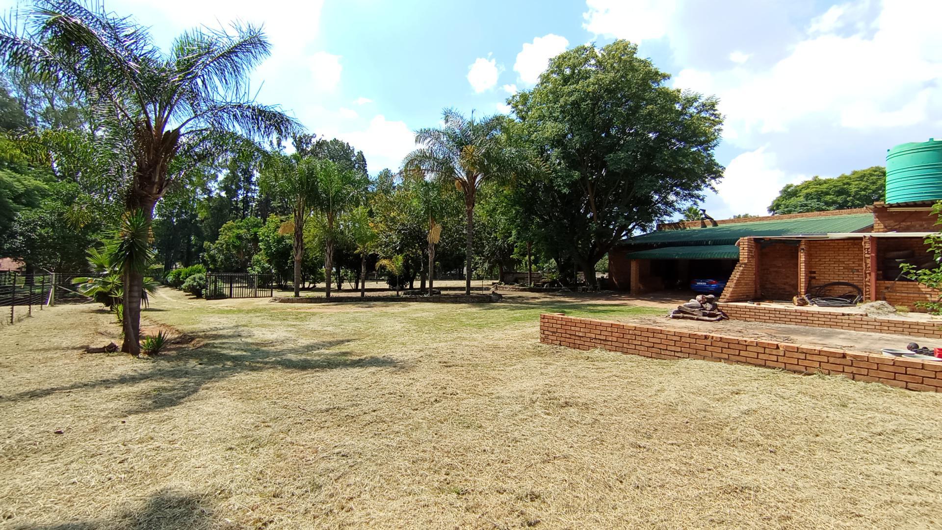 Backyard of property in Sunset View AH