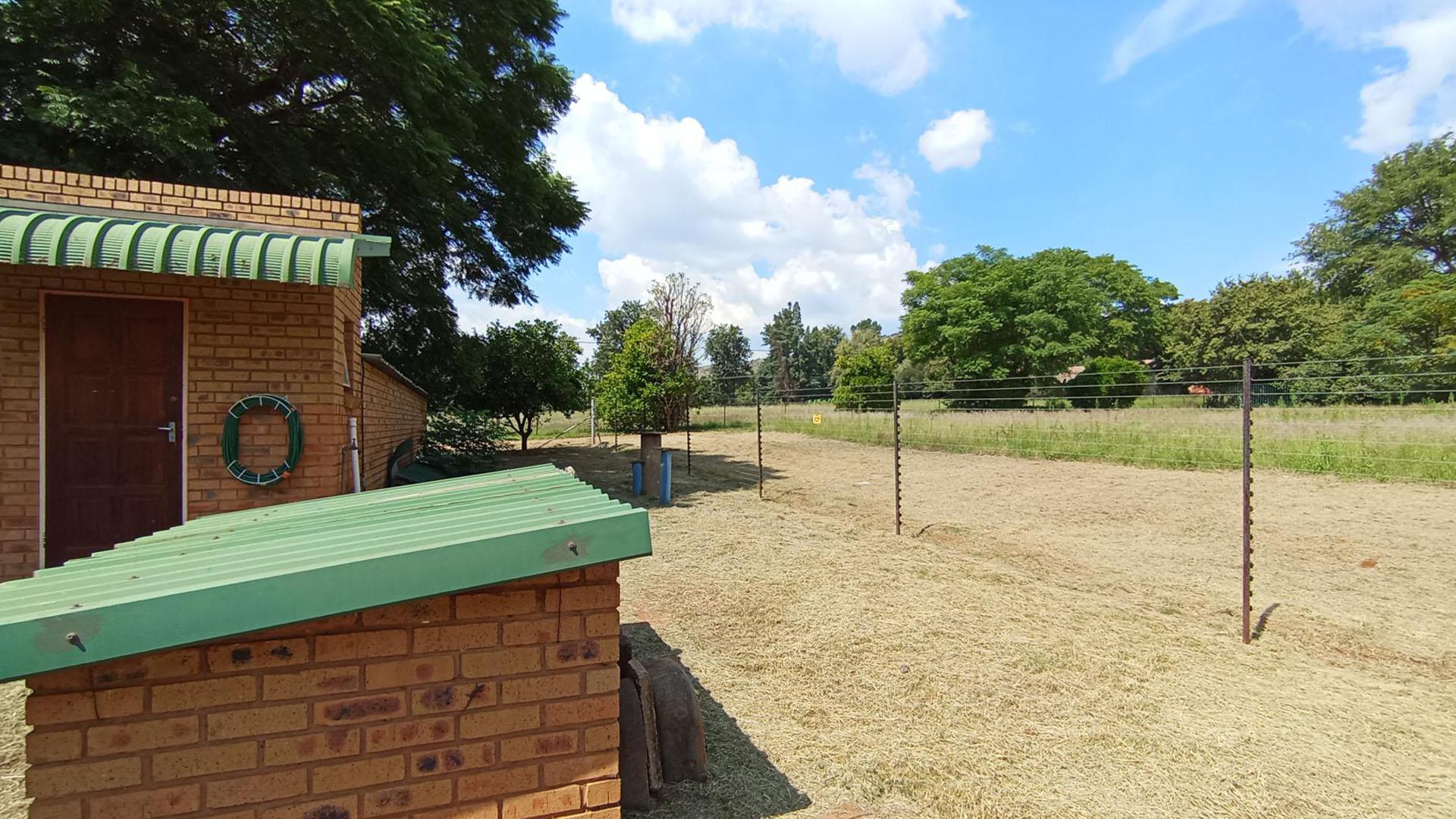 Backyard of property in Sunset View AH