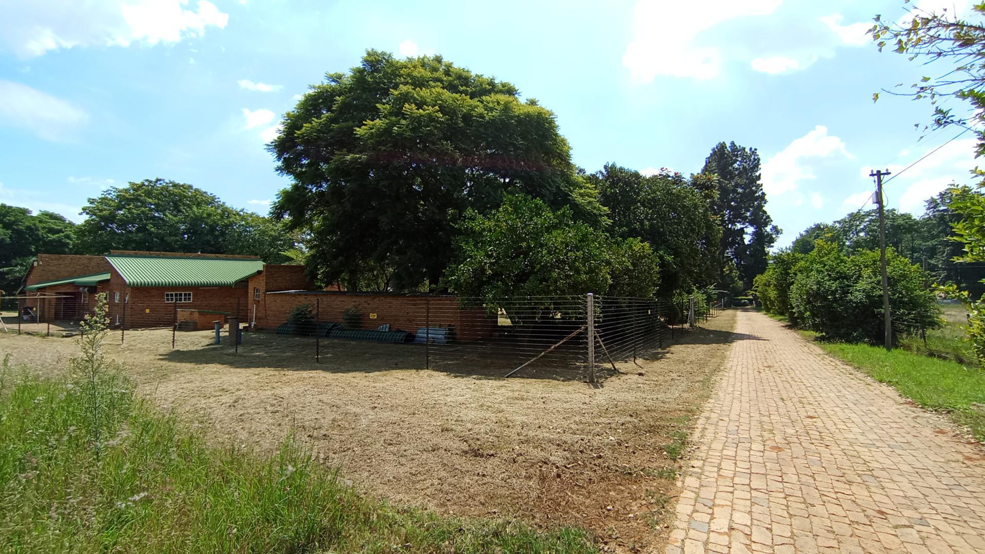 Backyard of property in Sunset View AH