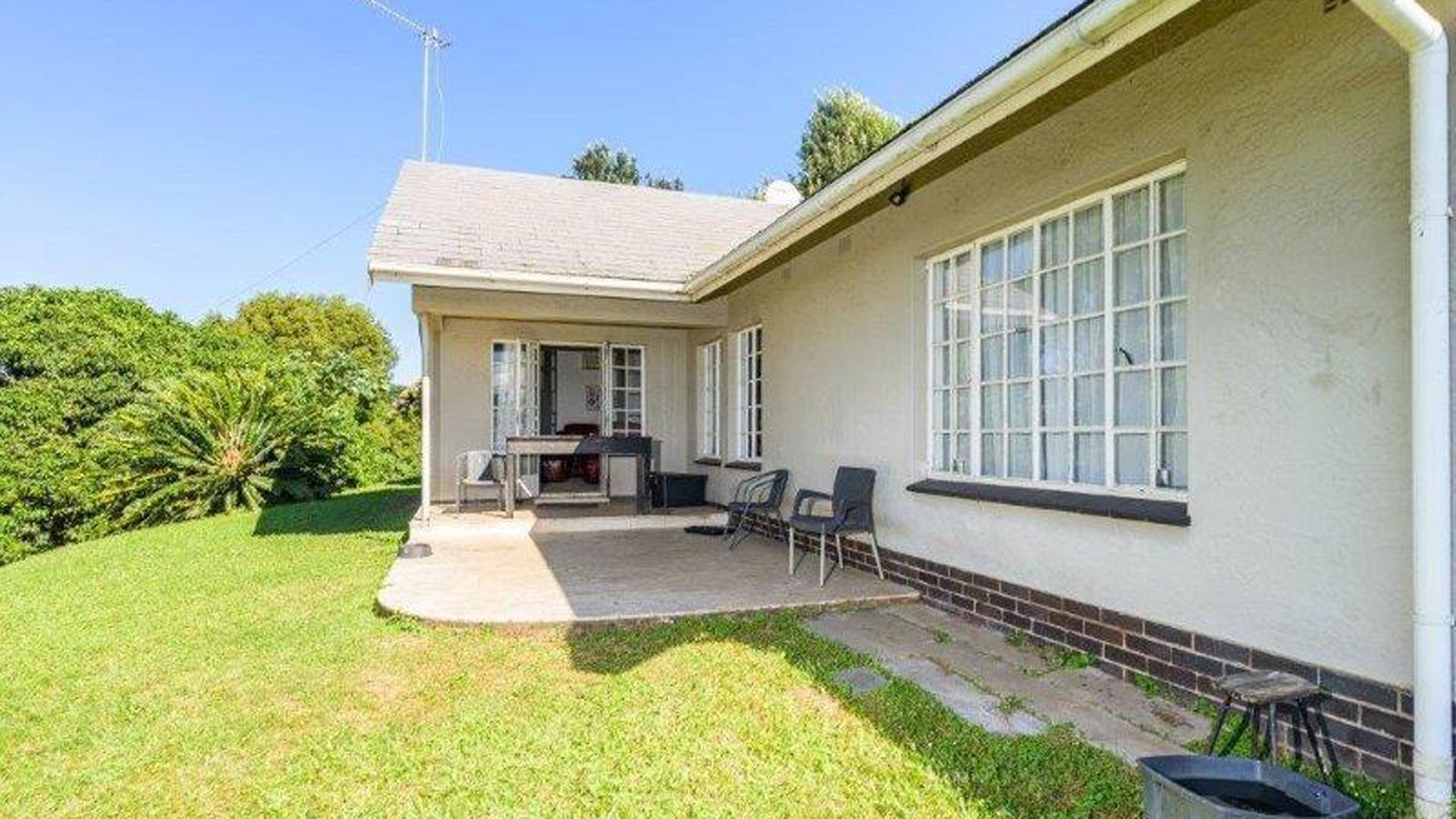 Backyard of property in Atholl Heights