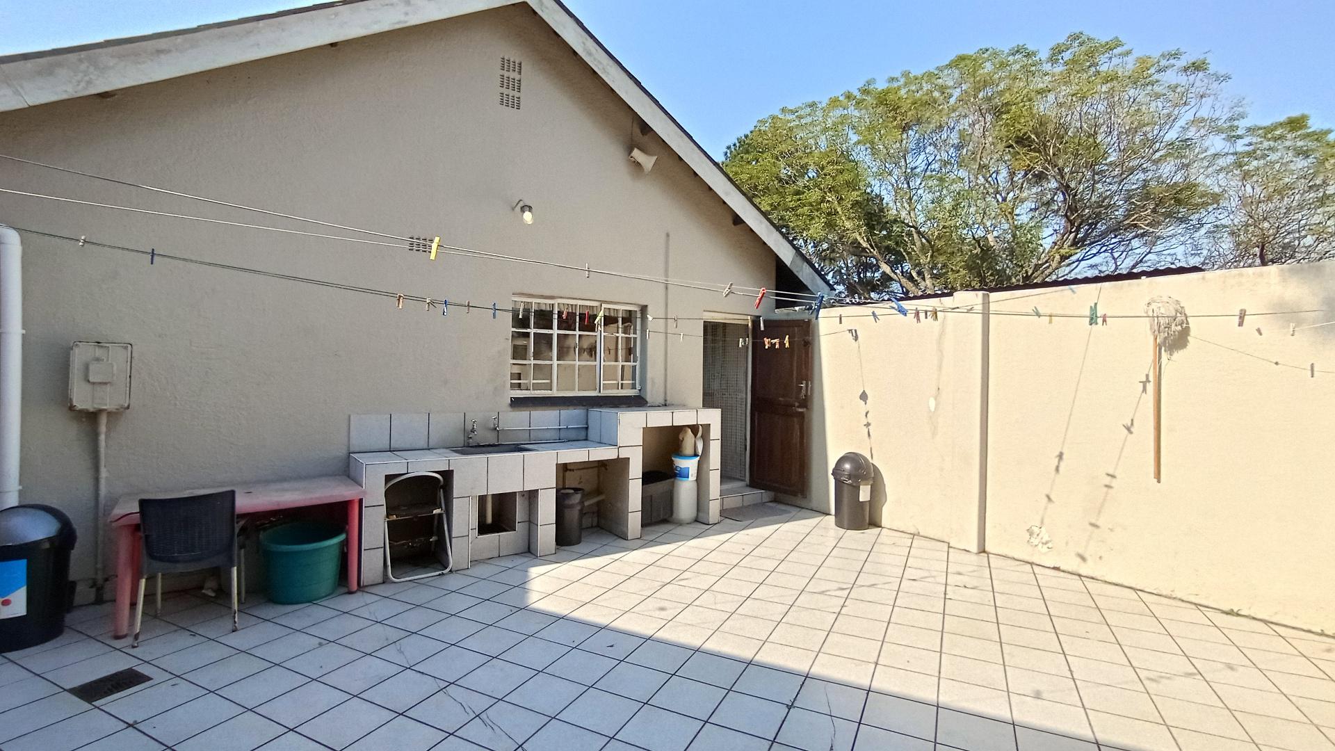Backyard of property in Atholl Heights