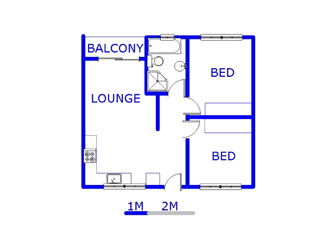 Ground Floor - 53m2 of property for sale in Rynfield