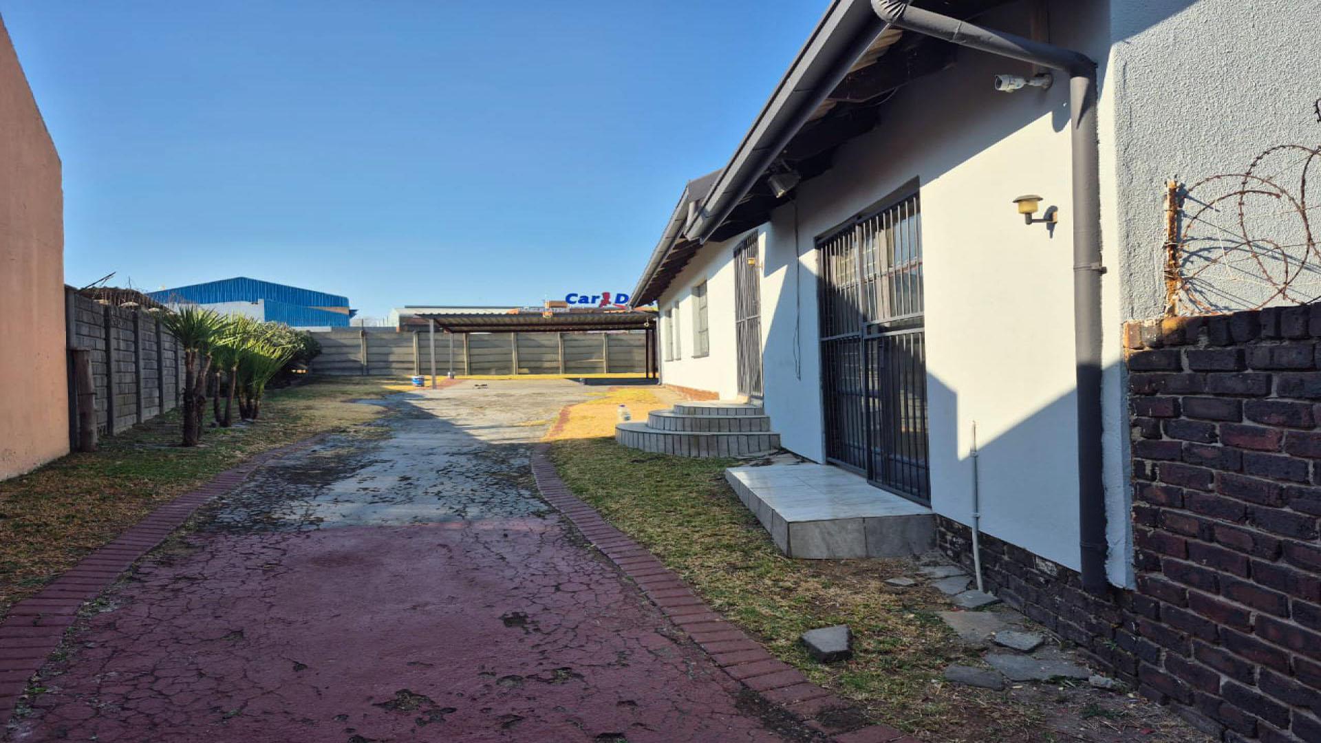 Backyard of property in Secunda