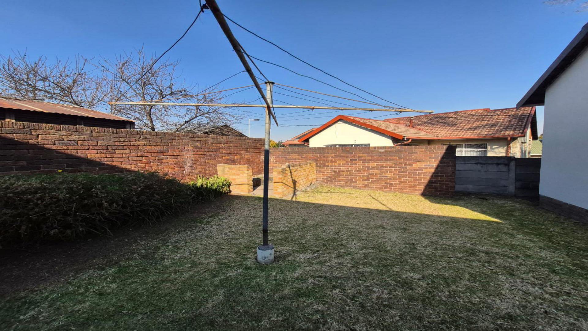 Backyard of property in Secunda