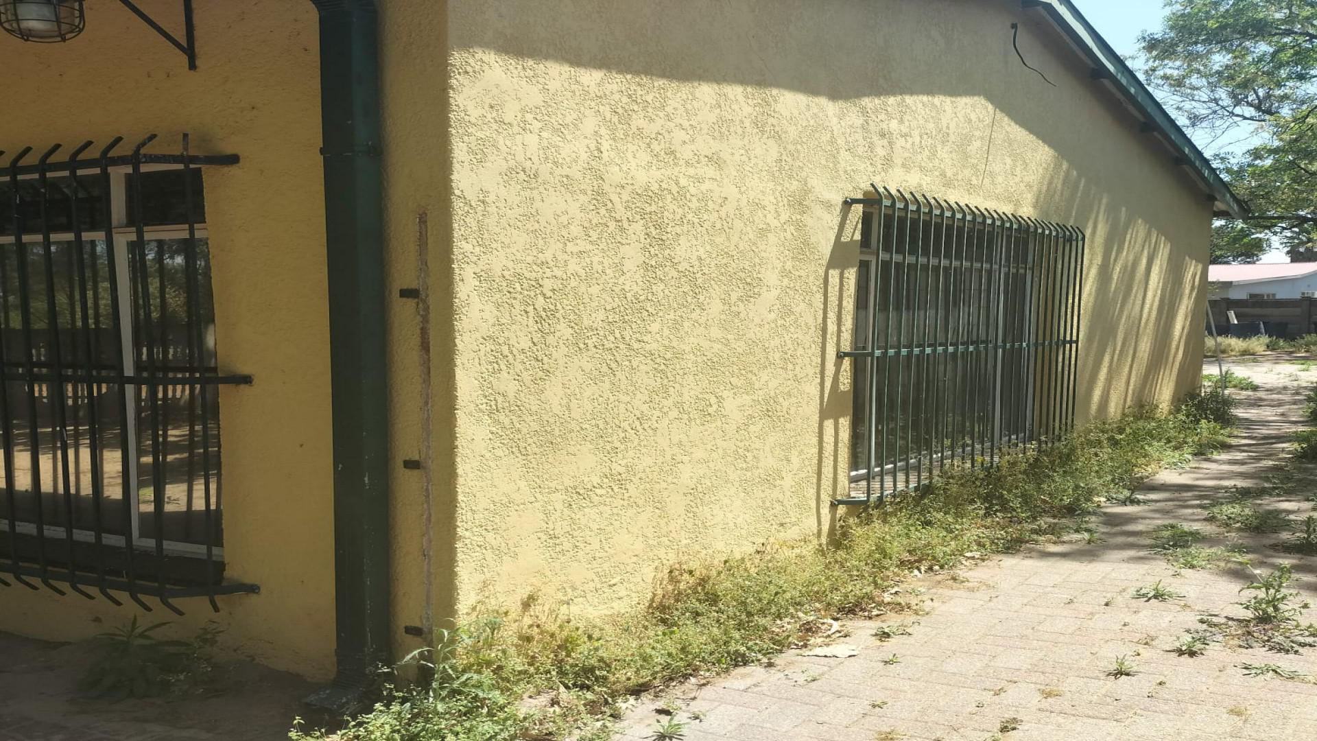 Backyard of property in Sasolburg