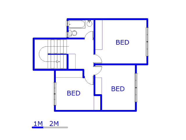 1st Floor - 71m2 of property for sale in Birch Acres