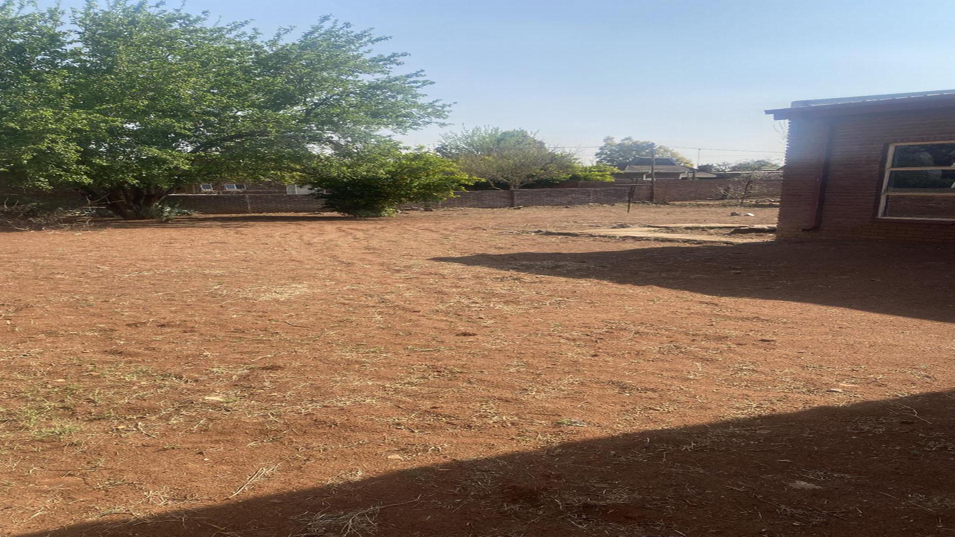 Backyard of property in Kuruman