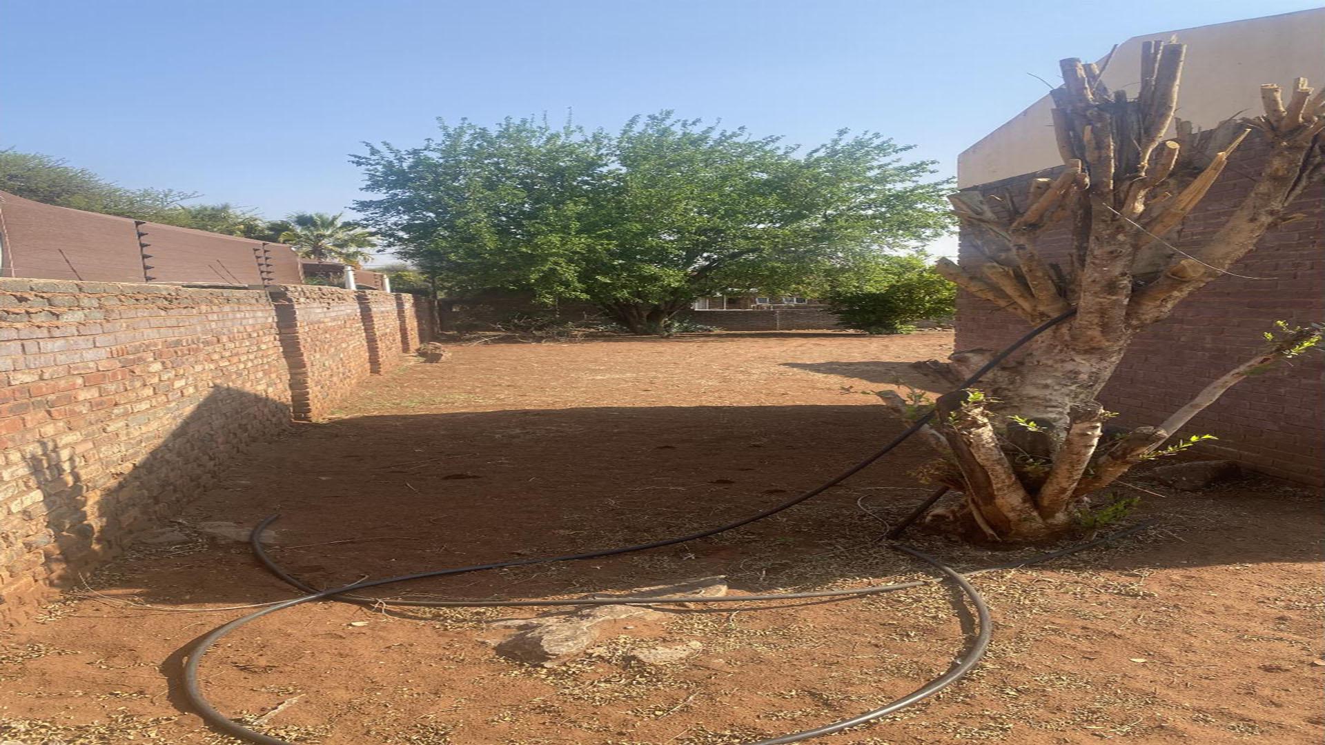 Backyard of property in Kuruman