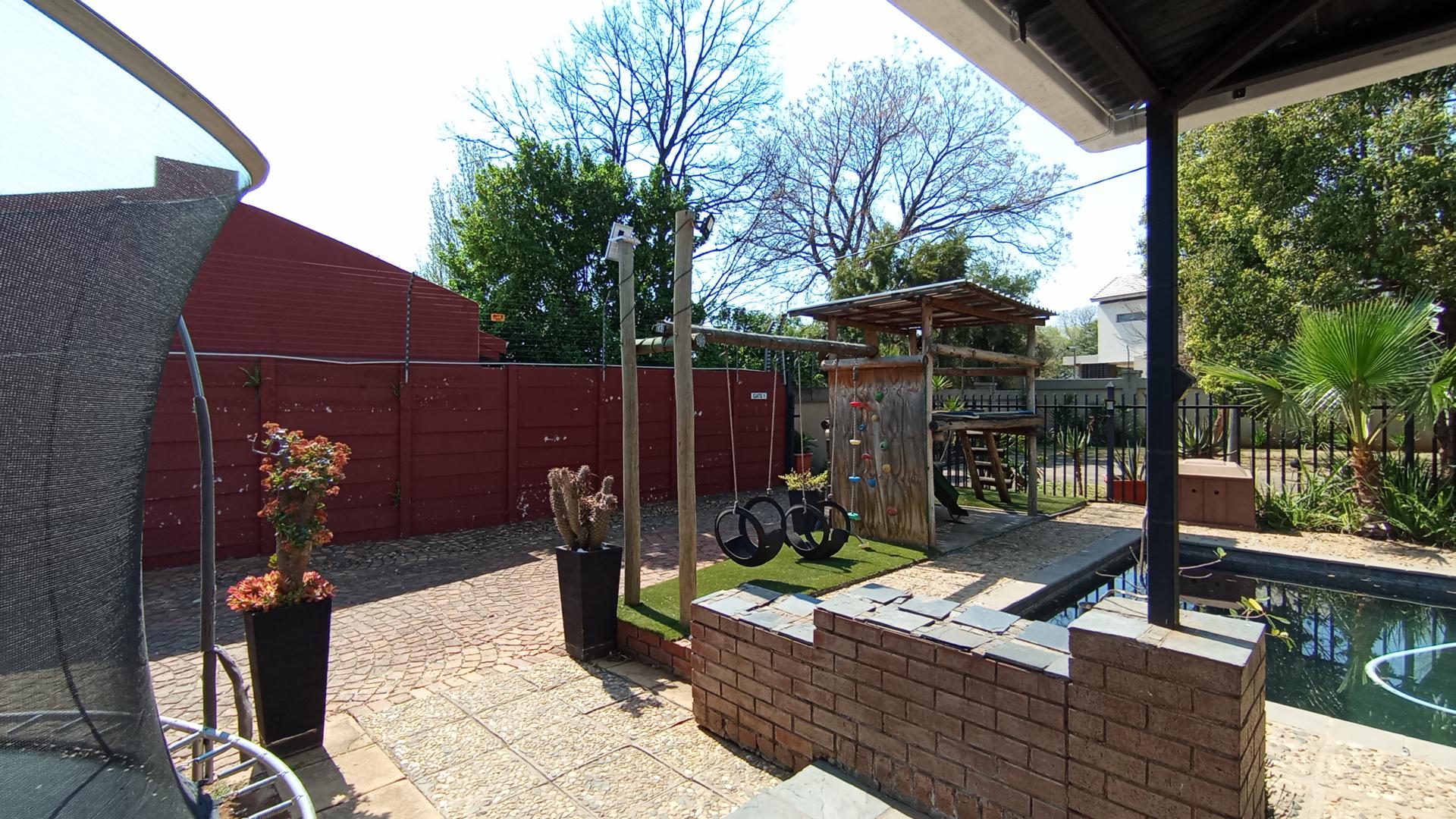 Backyard of property in Clubview