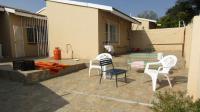 Backyard of property in Bryanston