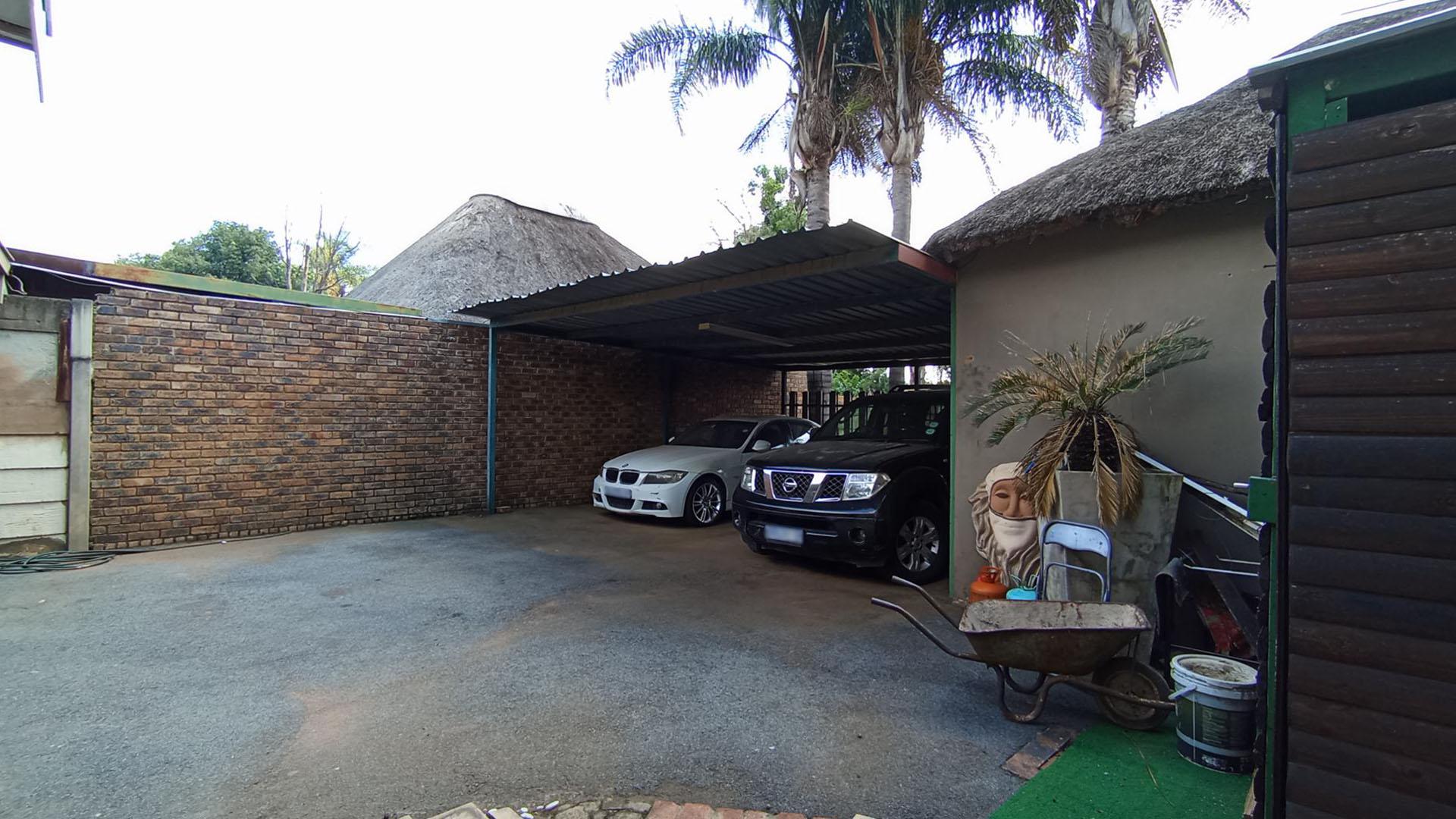 Backyard of property in Pretoria Gardens