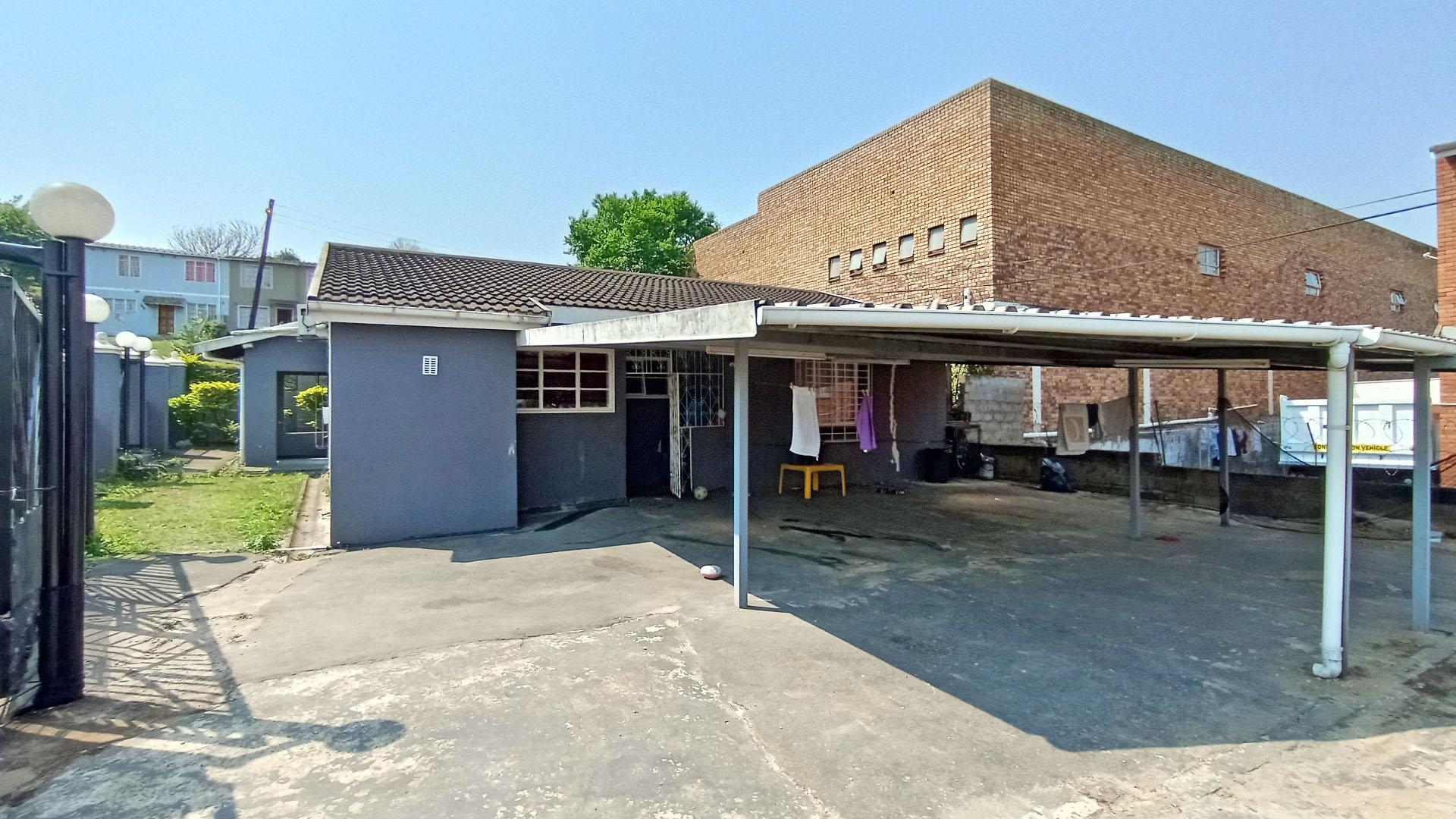 Backyard of property in Bombay Heights