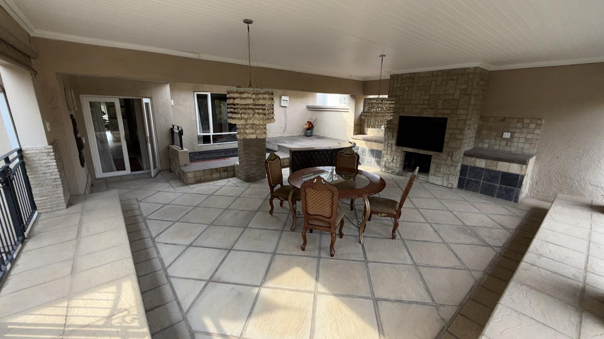 Patio of property in Parktown North