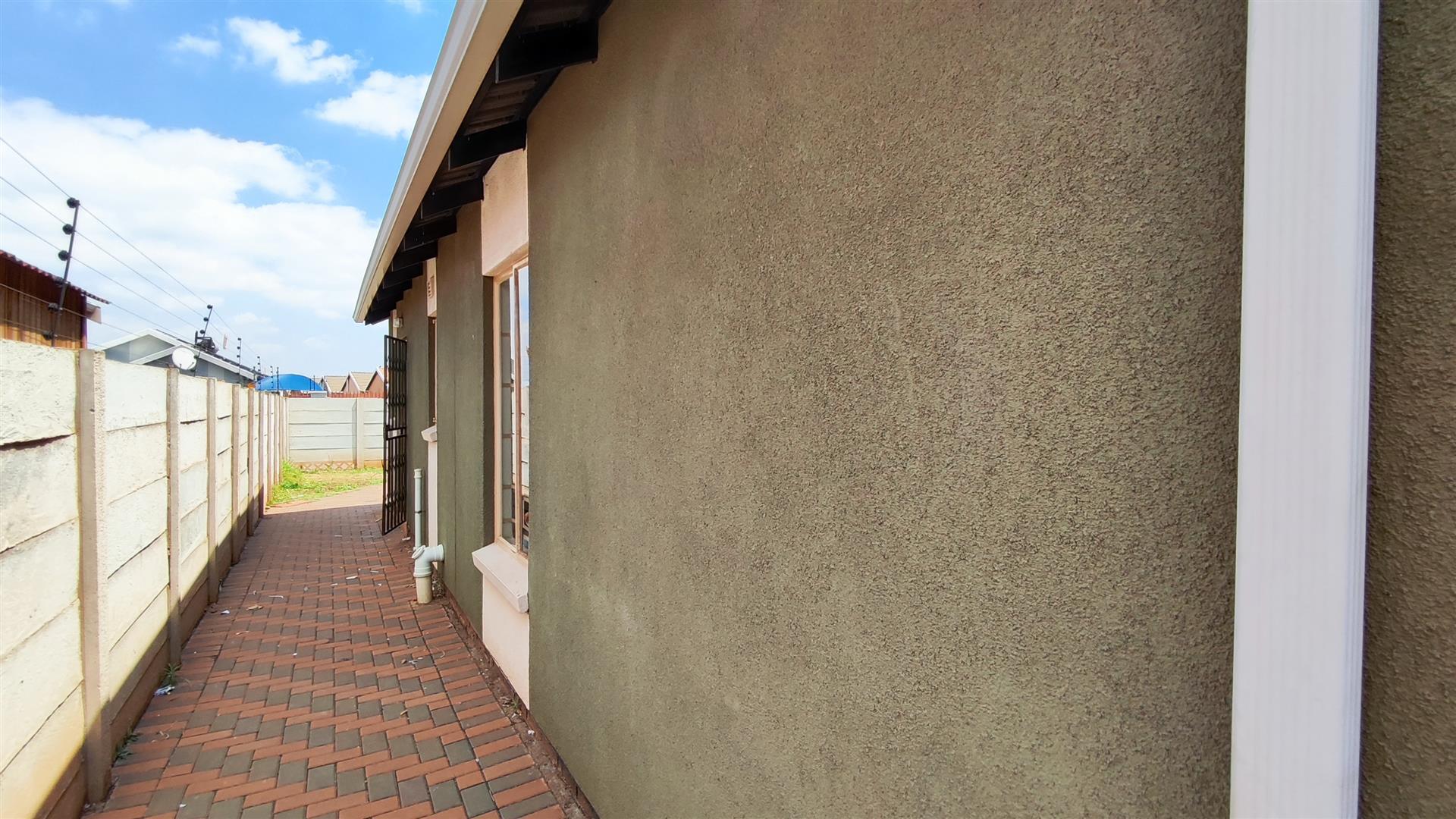 Backyard of property in Sky City