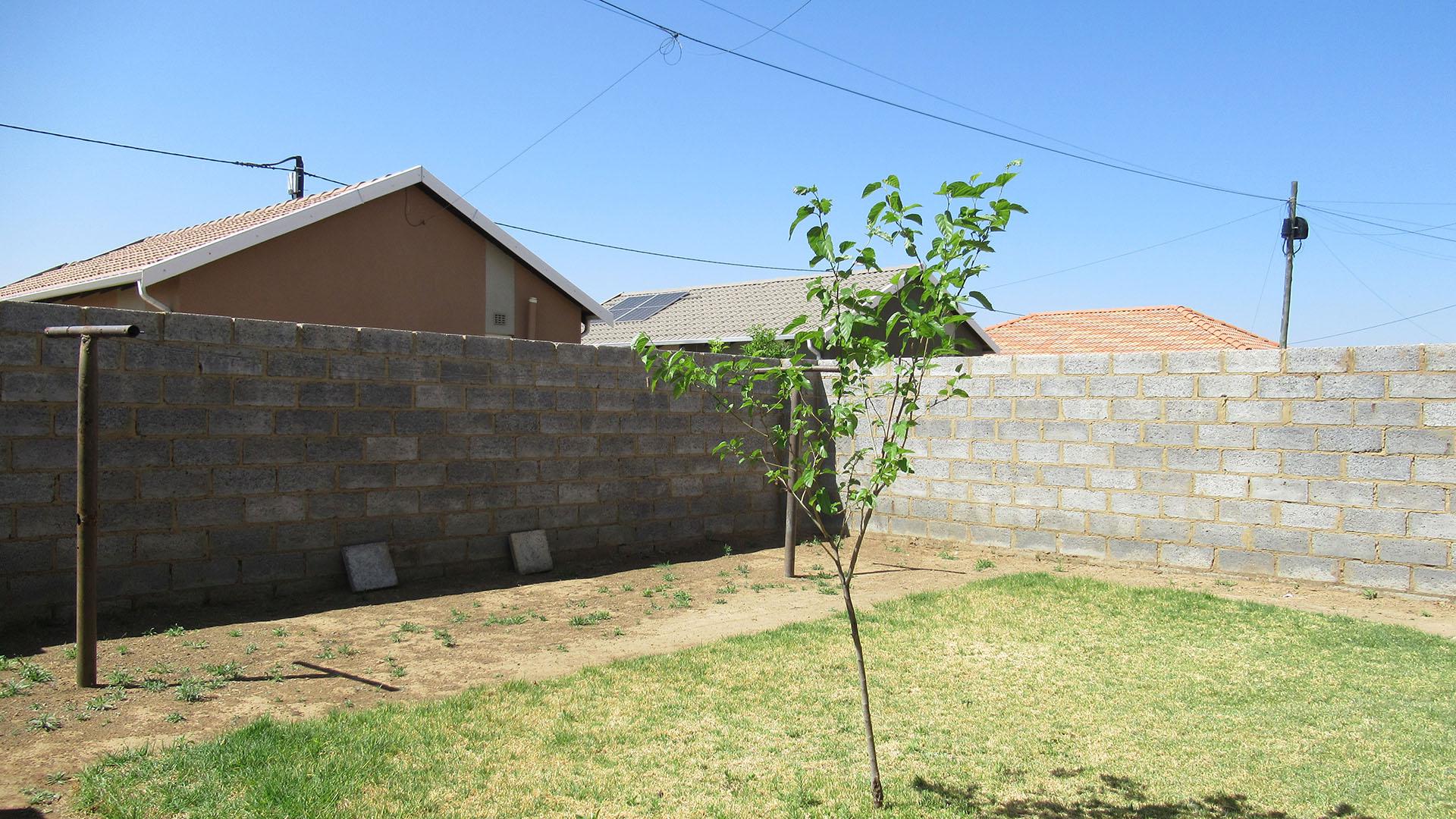 Backyard of property in Savanna City