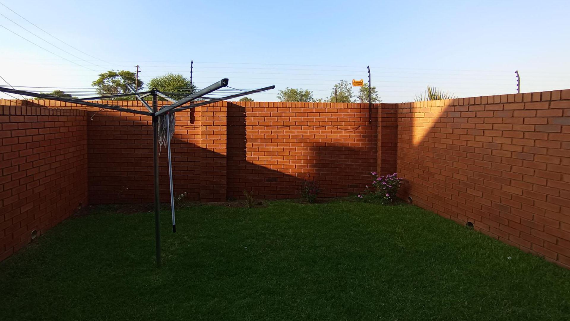 Garden of property in Montana