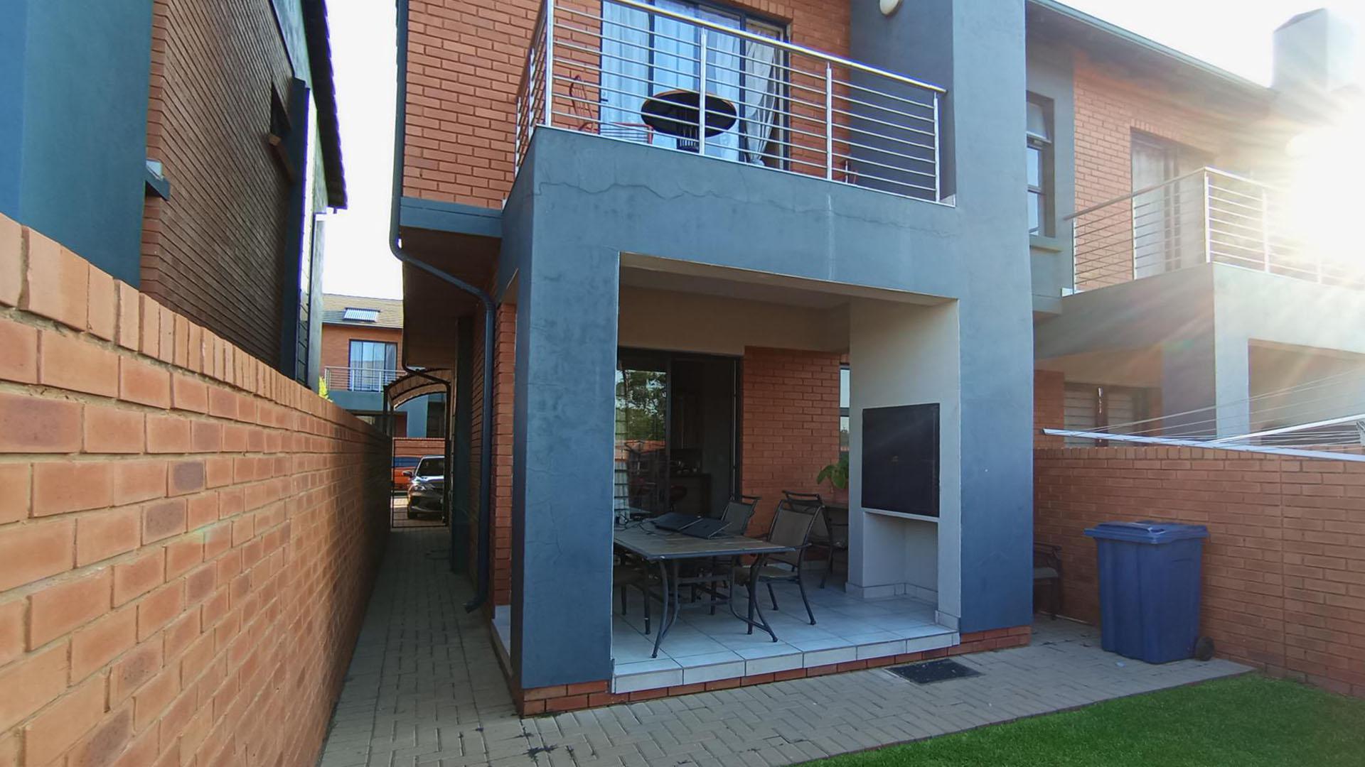 Backyard of property in Montana