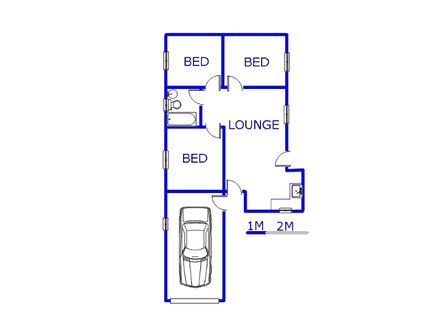 Ground Floor - 77m2 of property for sale in Salfin