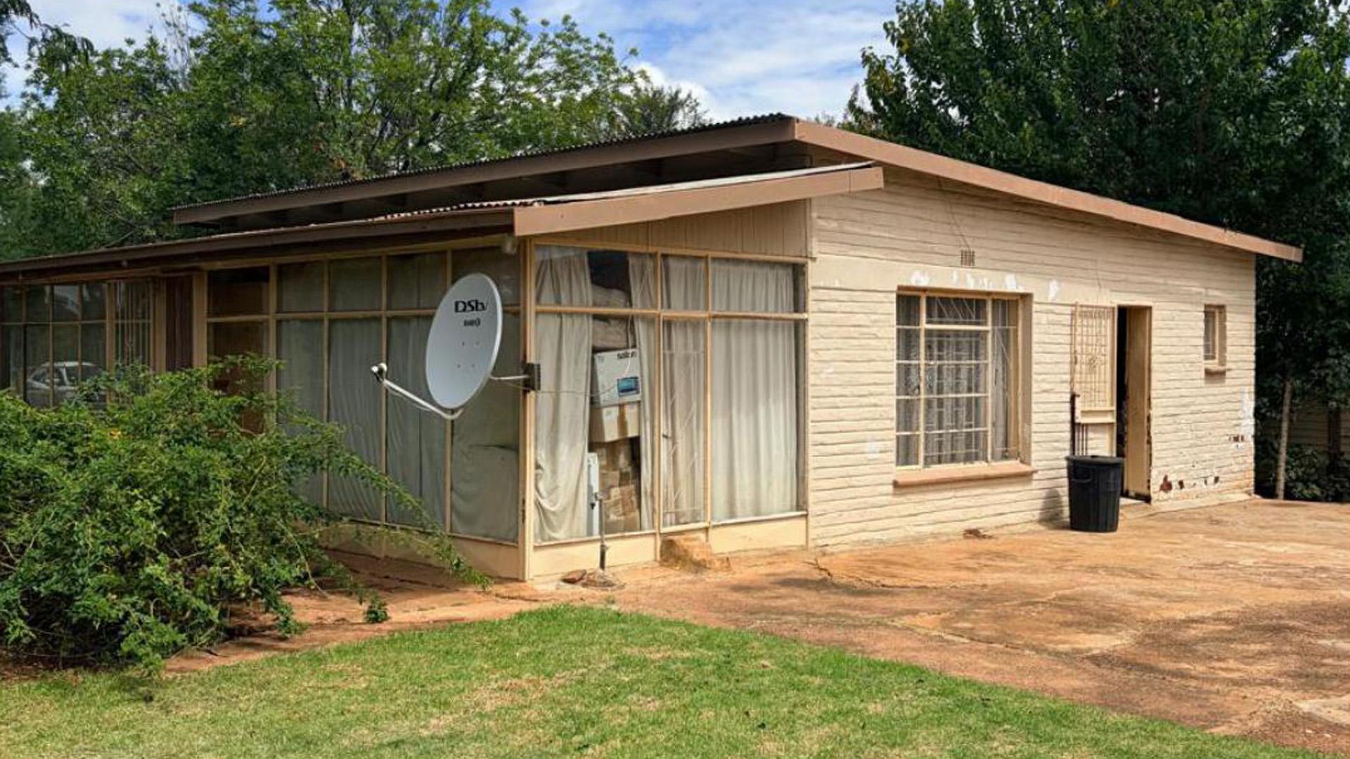 Backyard of property in Ventersdorp