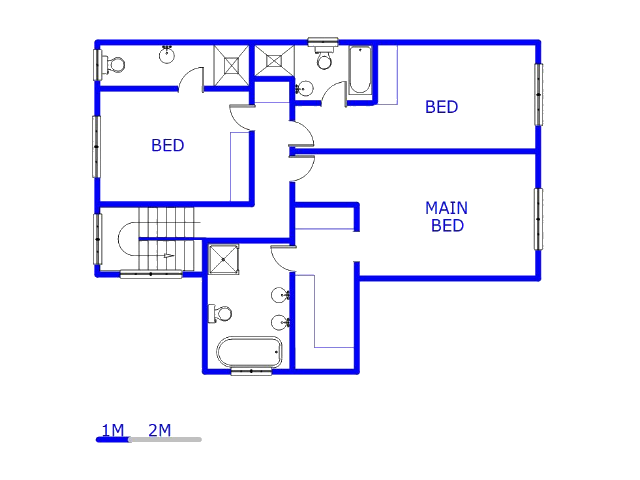 1st Floor - 118m2 of property for sale in Halfway House
