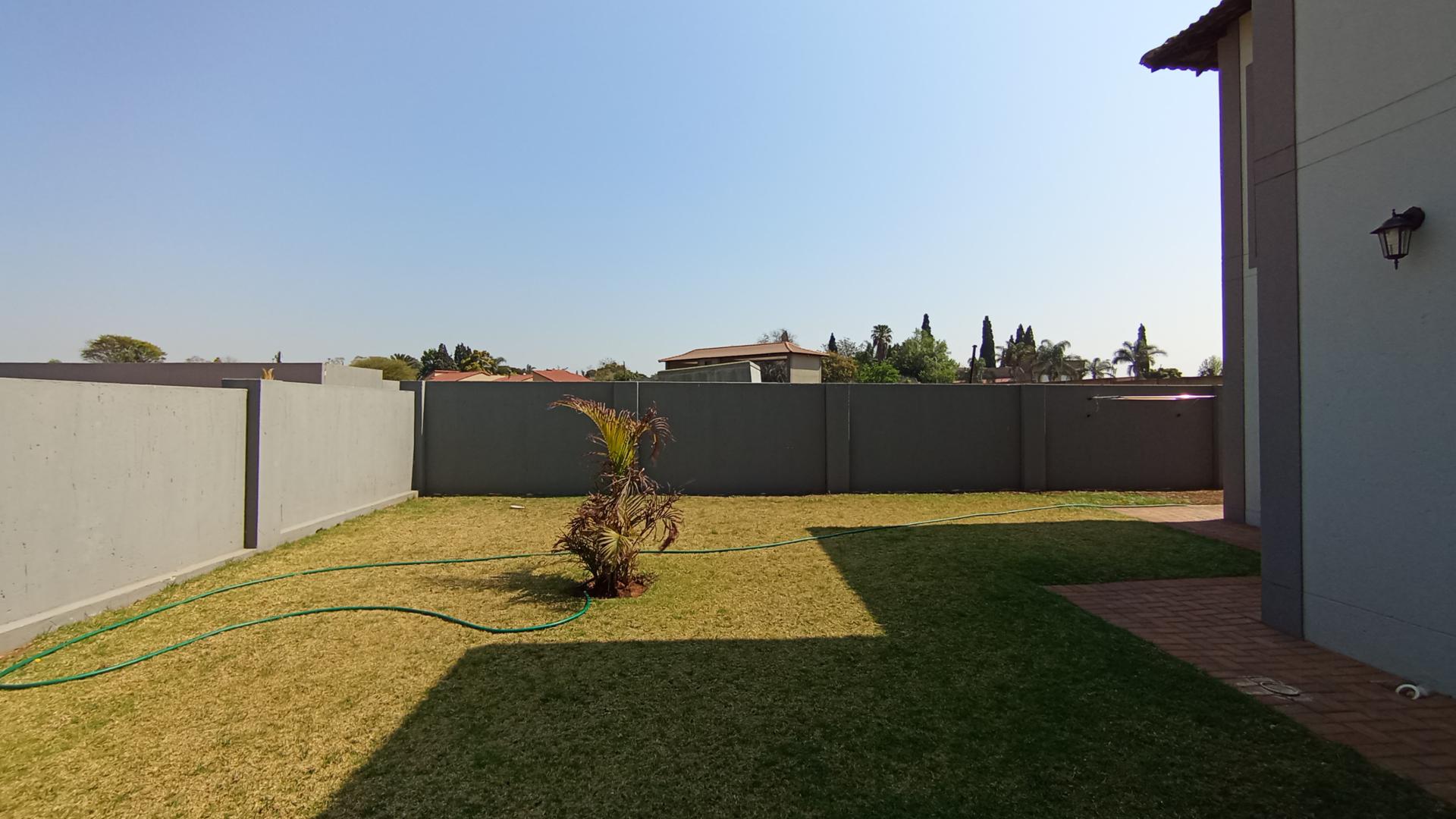 Backyard of property in Halfway House