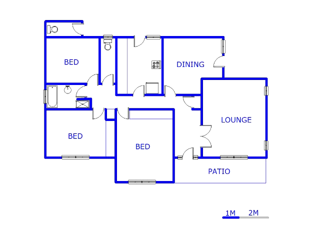 Ground Floor - 131m2 of property for sale in Linmeyer