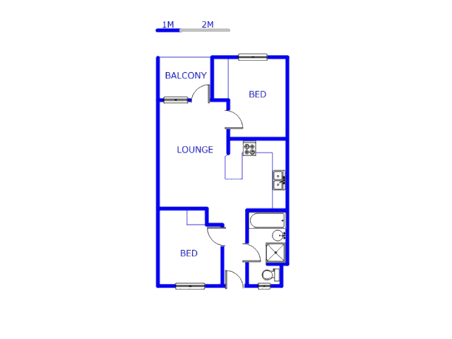 Ground Floor - 58m2 of property for sale in Comet