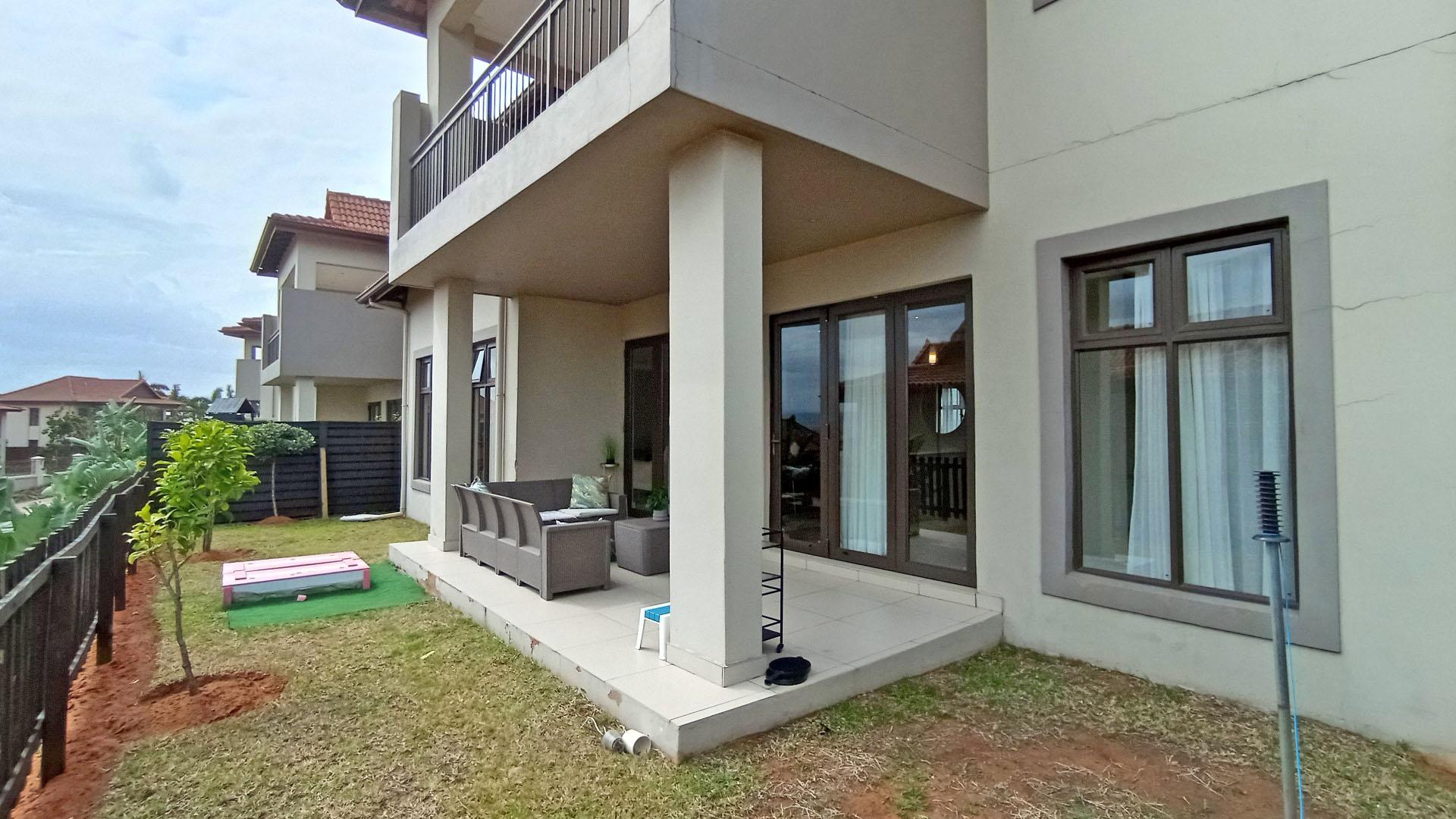 Backyard of property in Umhlanga Rocks