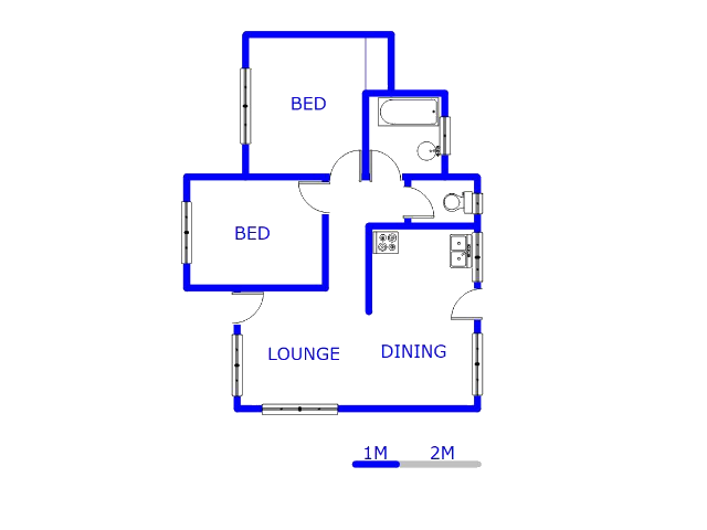 Ground Floor - 52m2 of property for sale in Toekomsrus