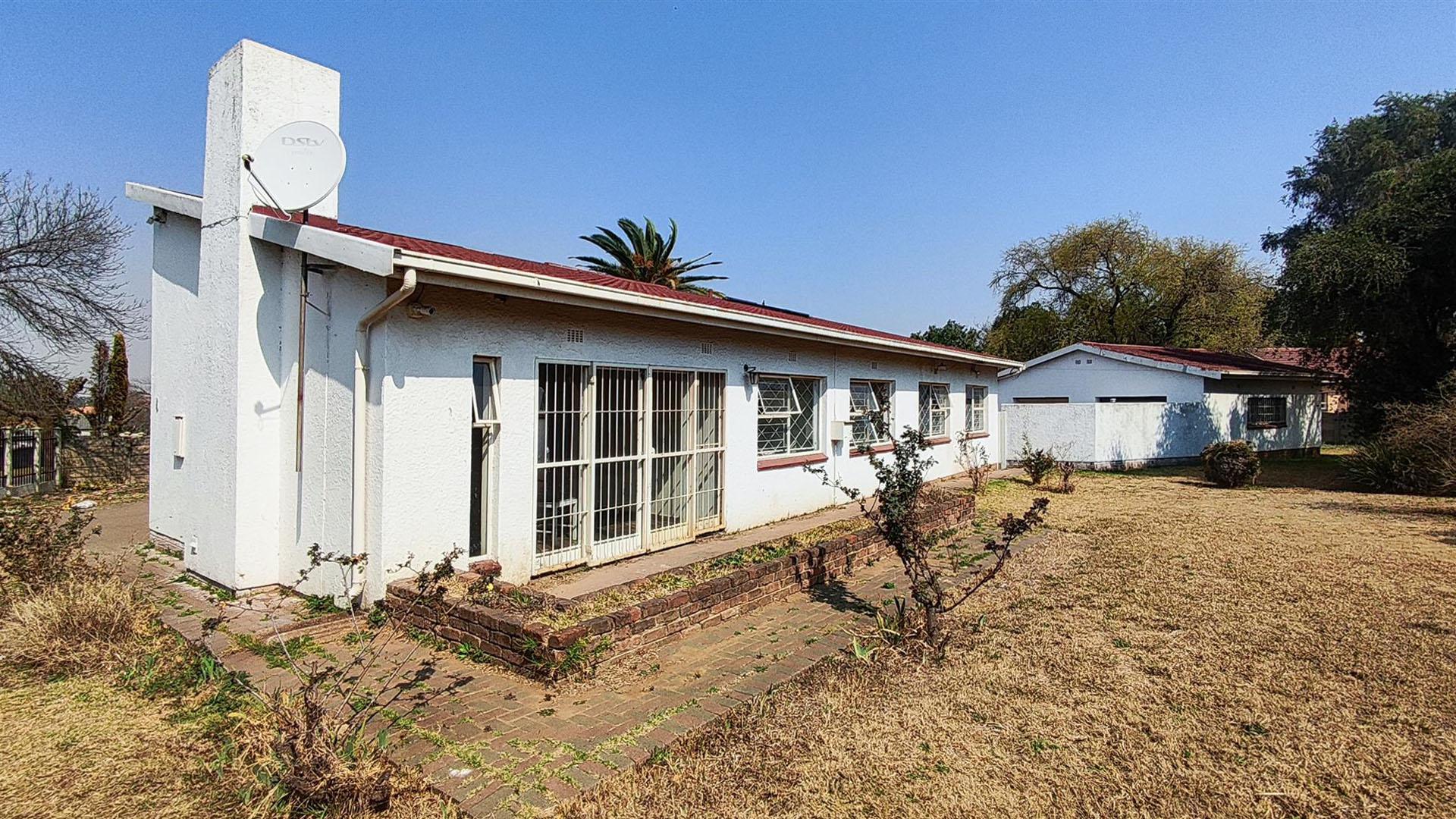 Backyard of property in Sharon Park