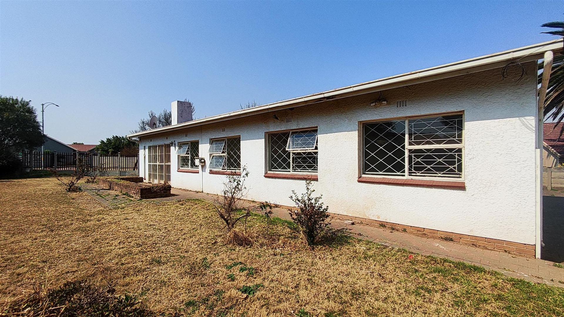 Backyard of property in Sharon Park