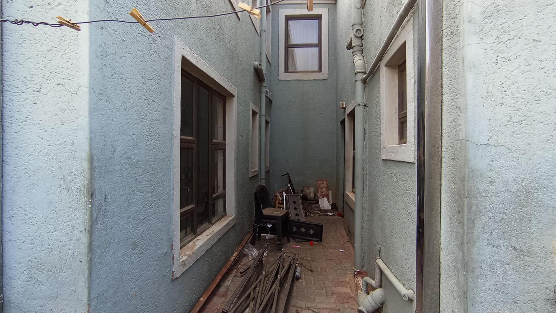 Backyard of property in Danville