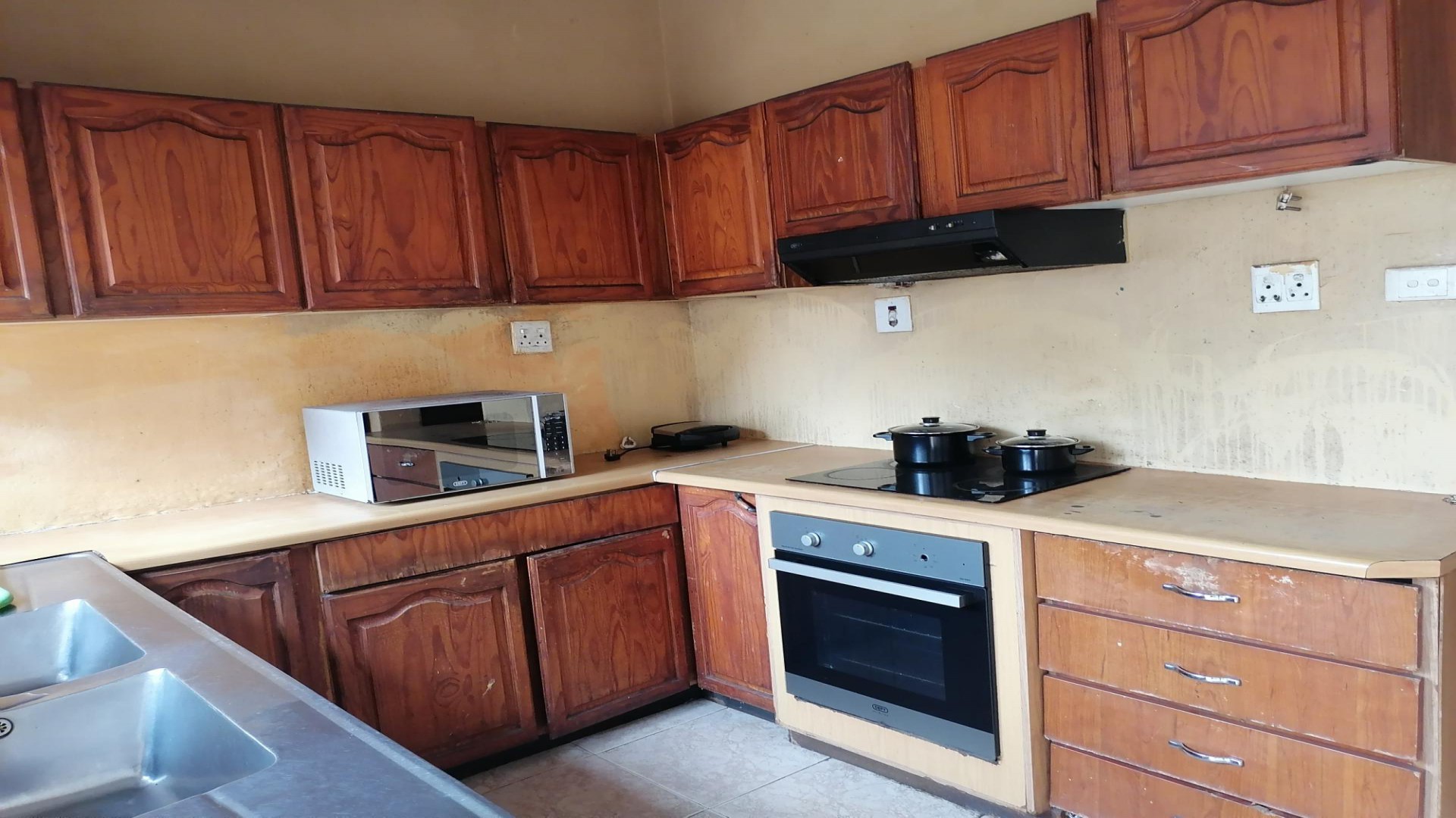 Kitchen of property in Chatsworth - KZN
