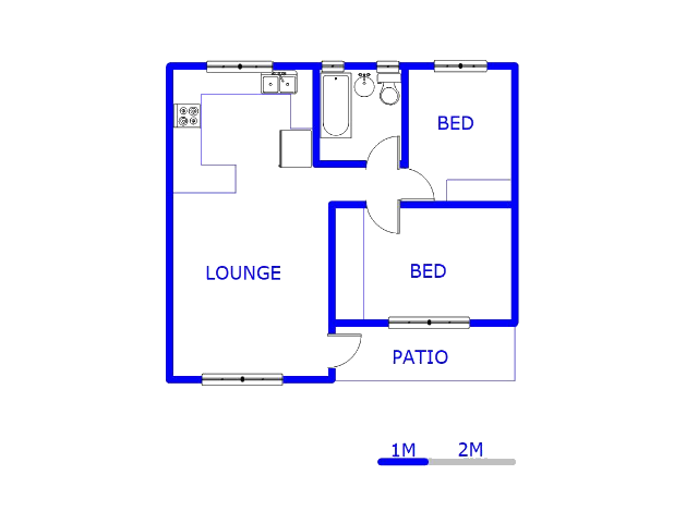 Ground Floor - 56m2 of property for sale in Meredale