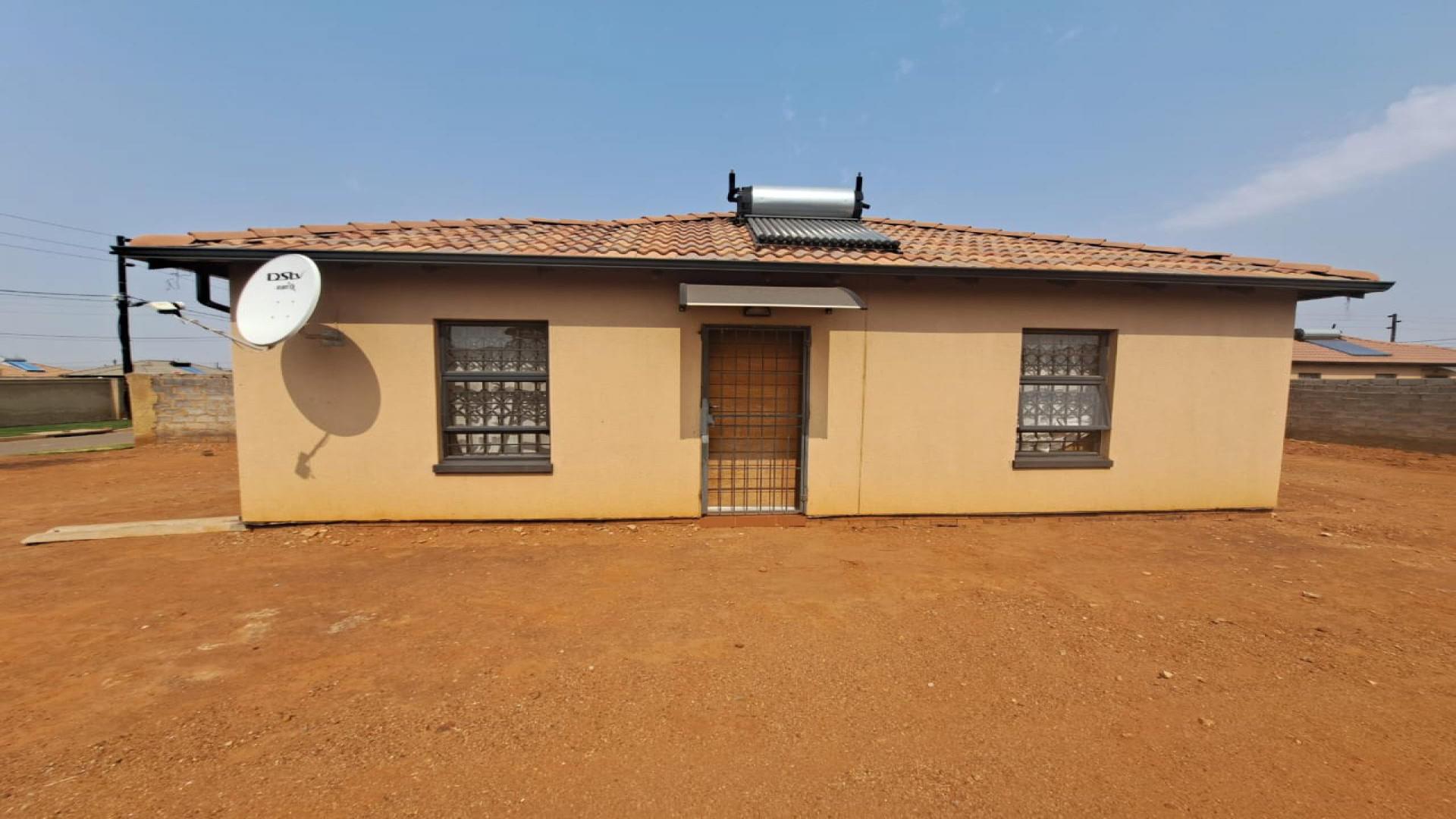 Backyard of property in Protea Glen